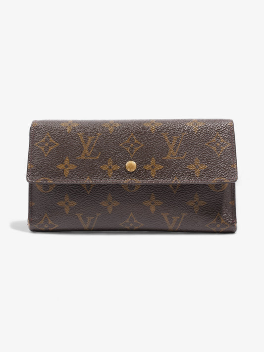 Louis Vuitton Porte Tresor International Wallet Monogram Coated Canvas