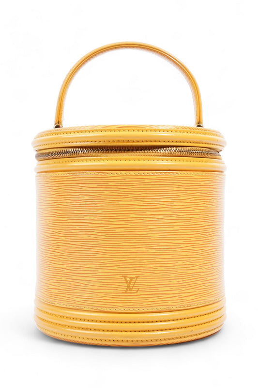 Louis Vuitton Cannes Mustard Epi Leather