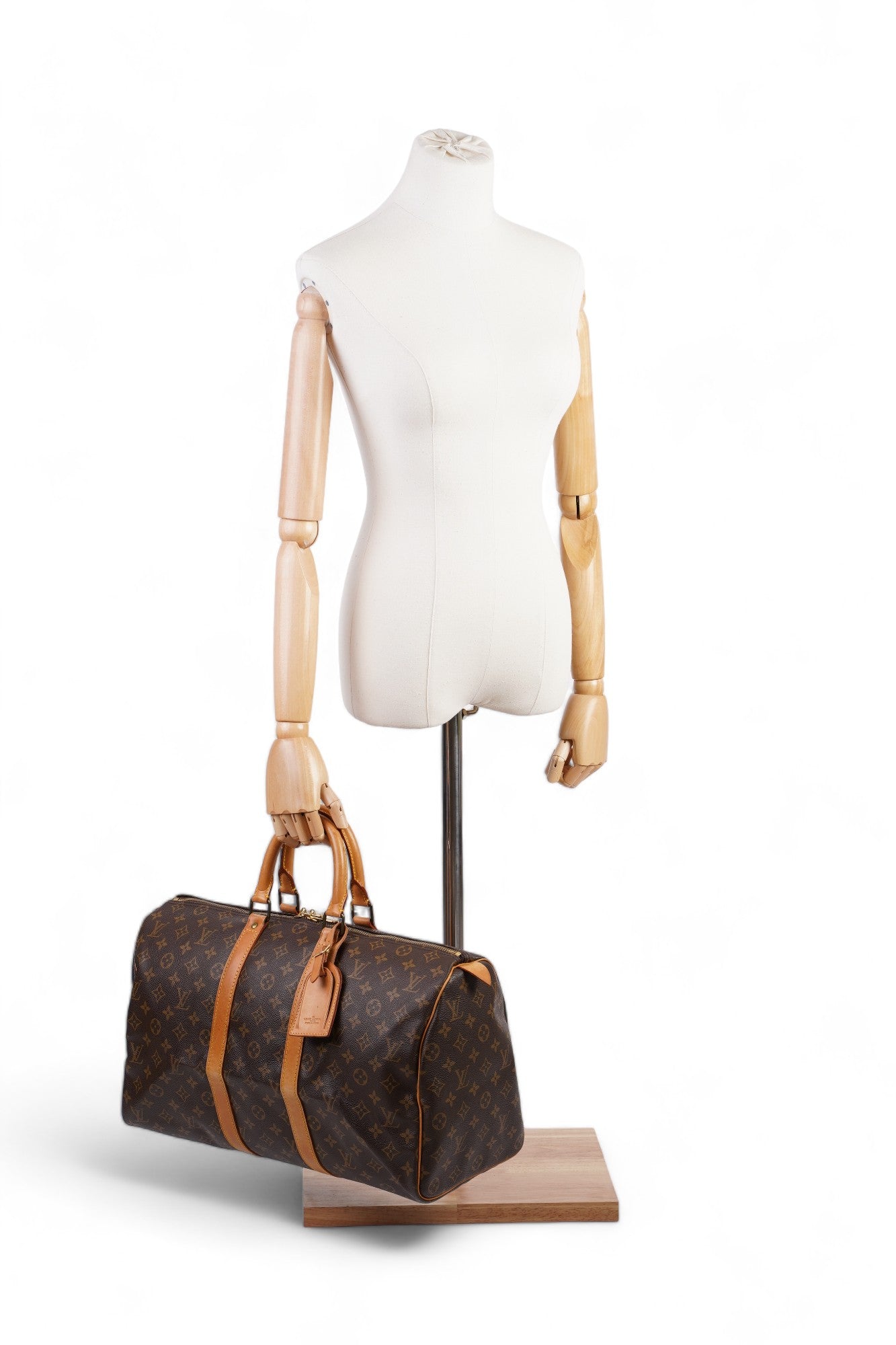 Louis Vuitton Keepall Monogram Coated Canvas 45