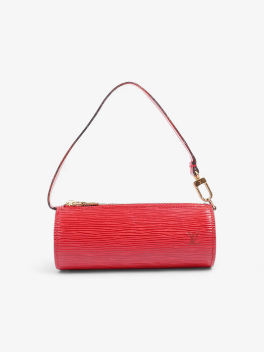 Louis Vuitton Mini Papillon Red Epi Leather