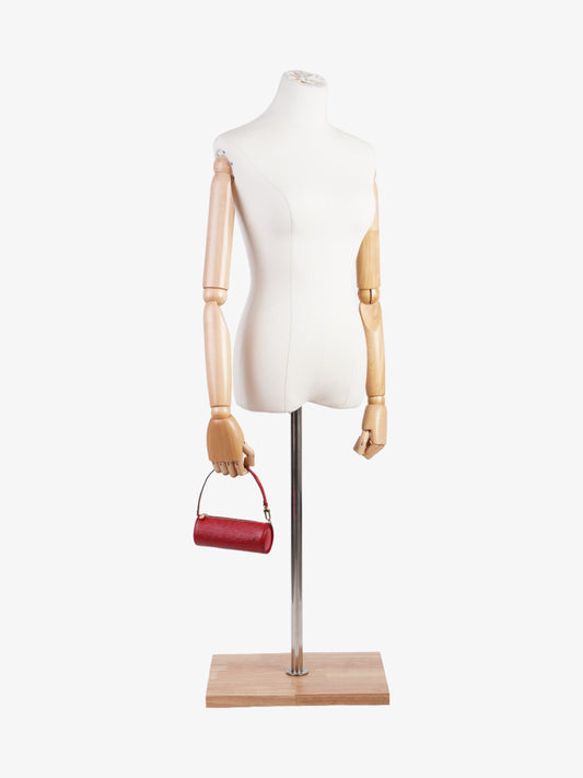 Louis Vuitton Soufflot Red Epi Leather Mini