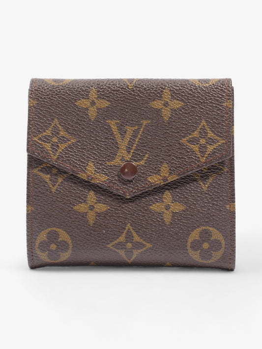 Louis Vuitton Elise Bifold Wallet Monogram Coated Canvas