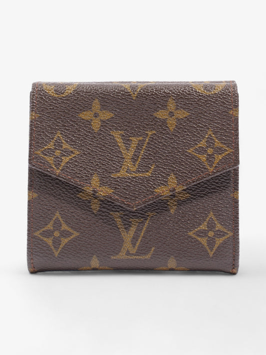 Louis Vuitton Elise Bifold Wallet Monogram Coated Canvas