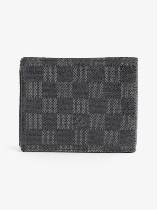Louis Vuitton Multiple Bifold Wallet Damier Graphite Coated Canvas