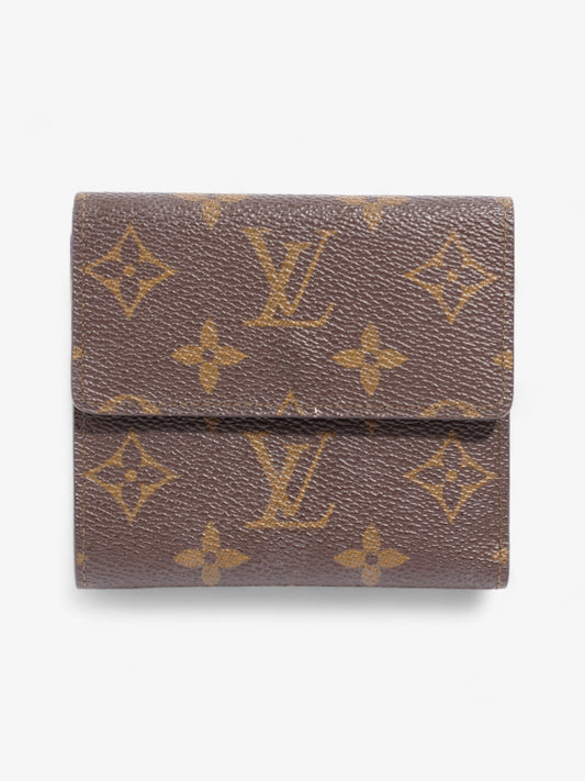 Louis Vuitton Compact Wallet Monogram Coated Canvas