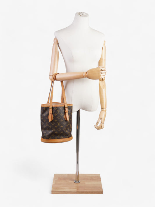 Louis Vuitton Bucket Monogram Coated Canvas PM