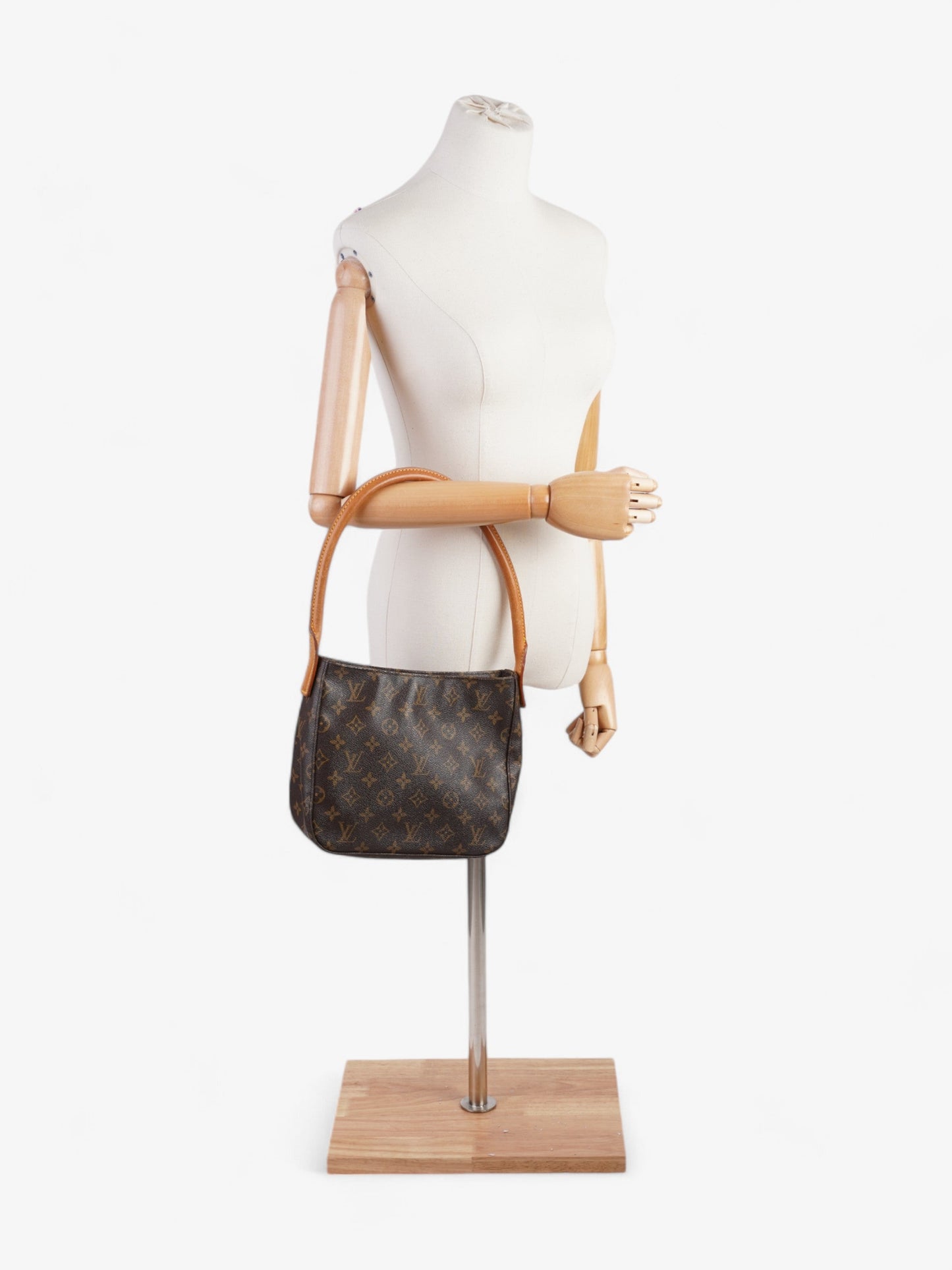 Louis Vuitton Looping Monogram Coated Canvas MM
