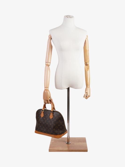 Louis Vuitton Alma Monorgam Coated Canvas PM