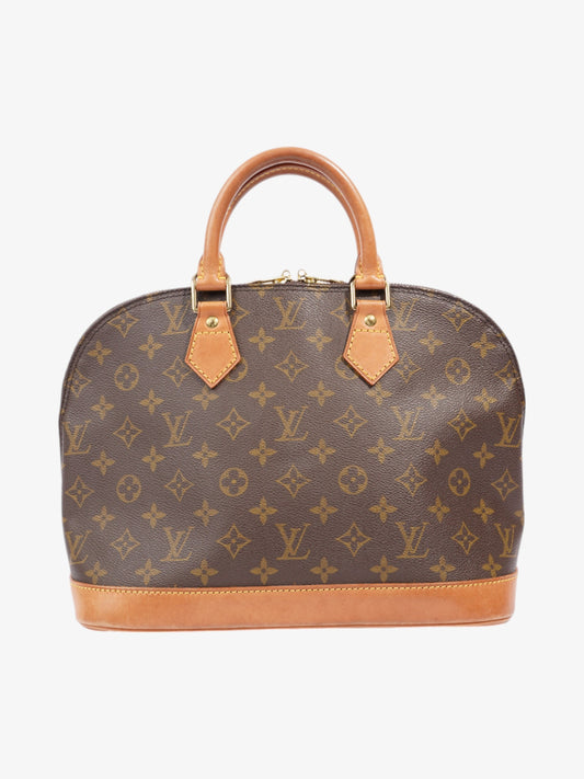 Louis Vuitton Alma Monorgam Coated Canvas PM