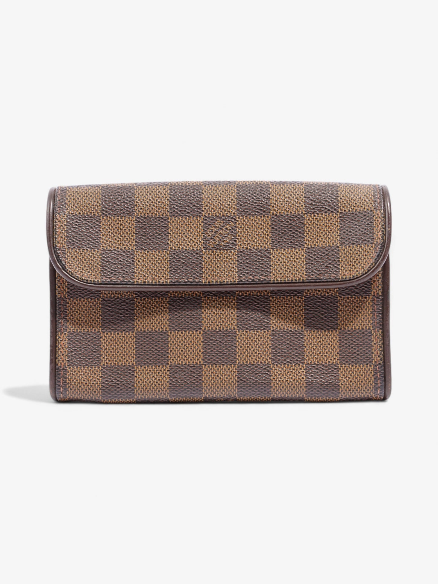 Louis Vuitton Pochette Florentine Damier Ebene Coated Canvas