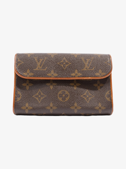 Louis Vuitton Pochette Florentine Monogram Coated Canvas
