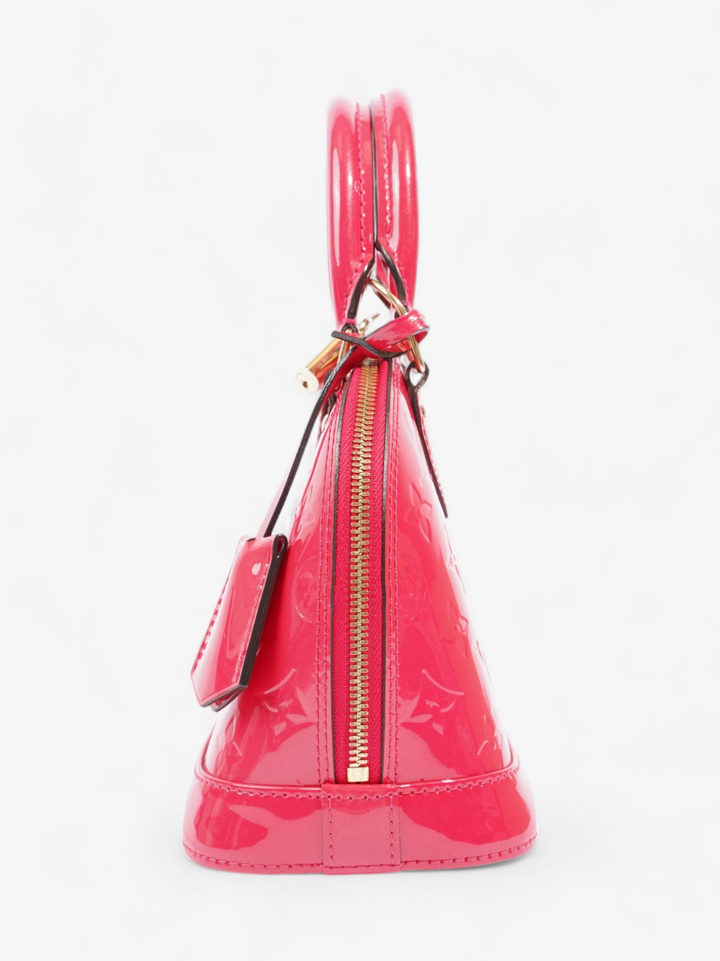 Louis Vuitton Alma Pink Vernis Leather BB
