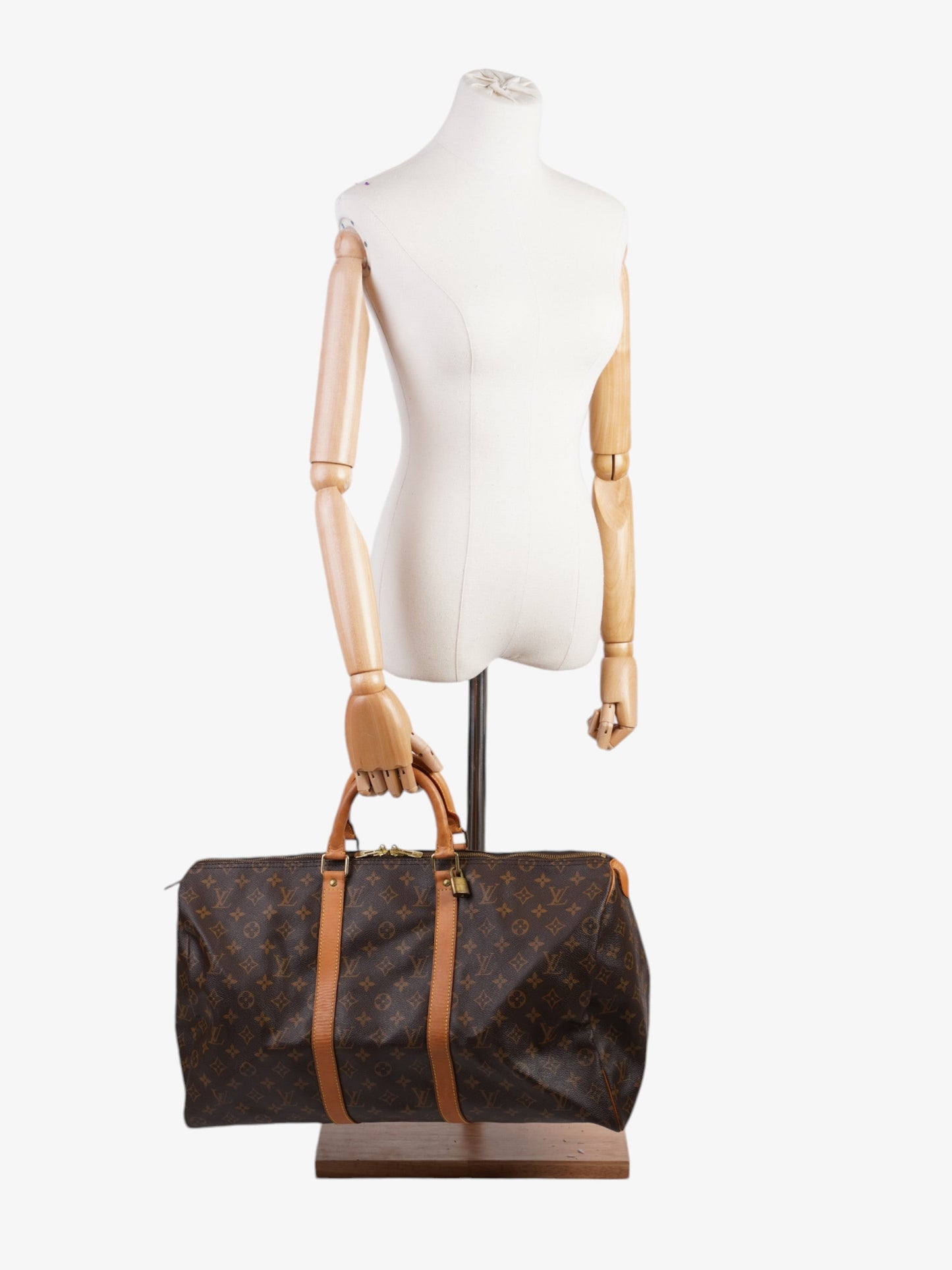 Louis Vuitton Keepall Monogram Coated Canvas 50