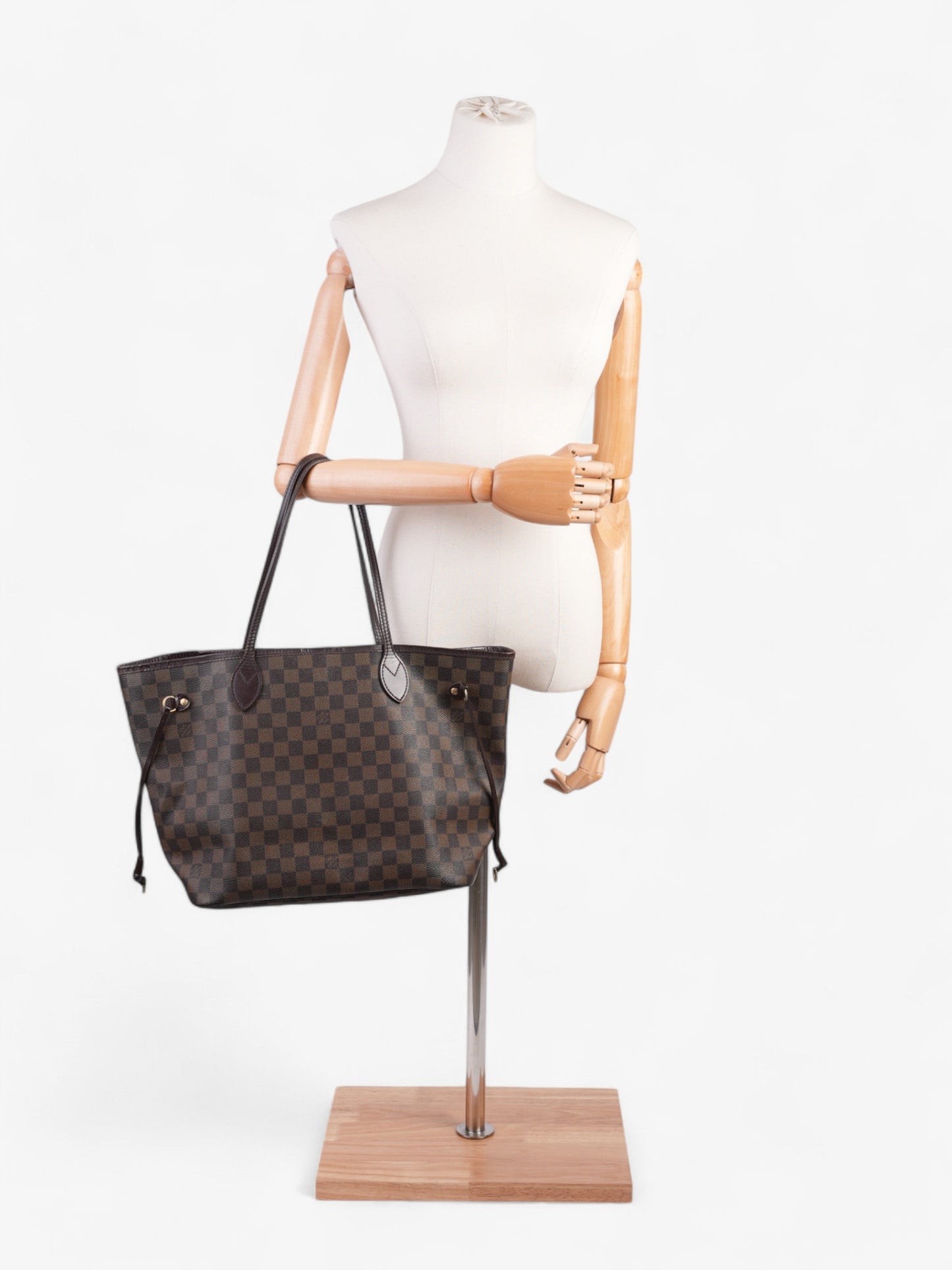Louis Vuitton Neverfull Damier Ebene Coated Canvas MM