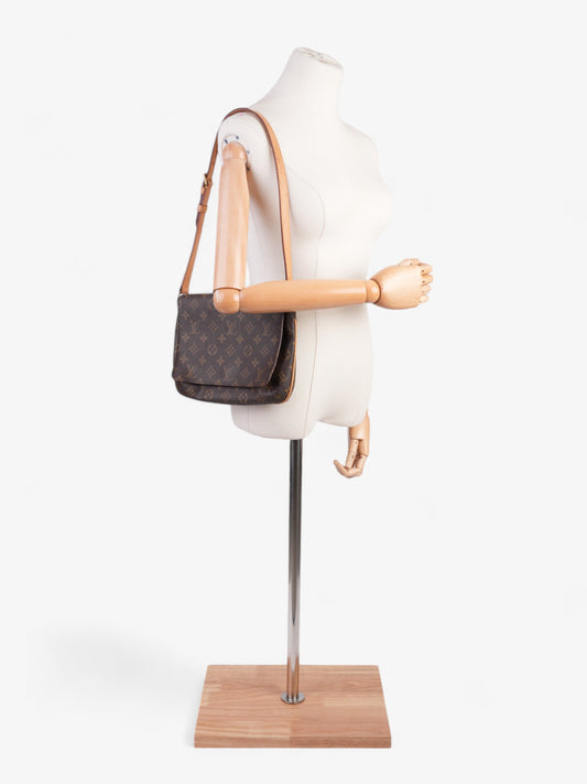 Louis Vuitton Musette Tango Monogram Coated Canvas