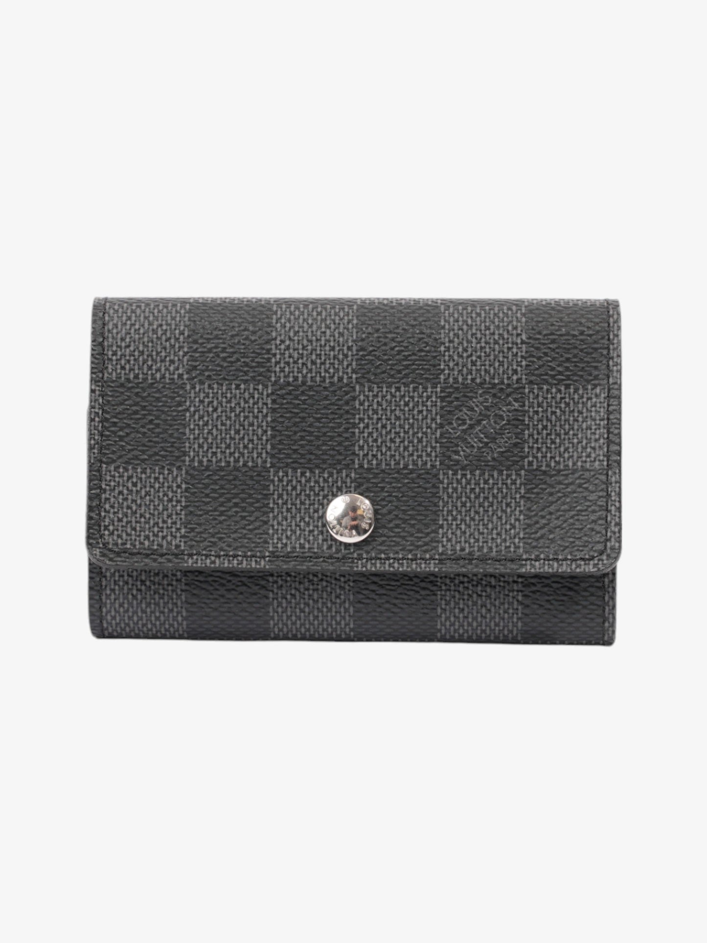 Louis Vuitton Key Holder Damier Graphite Coated Canvas