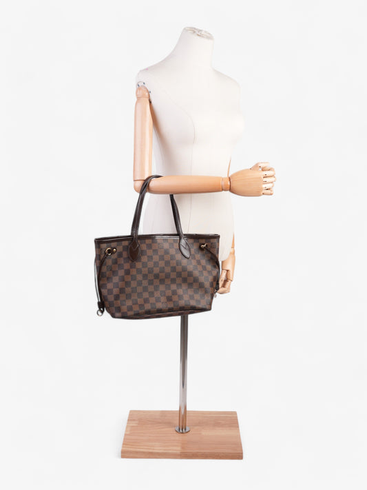 Louis Vuitton Neverfull Damier Ebene Coated Canvas PM