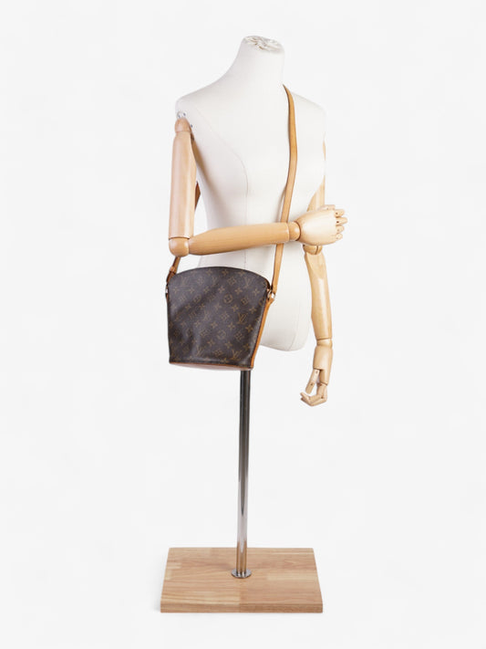 Louis Vuitton Drouot  Monogram Coated Canvas