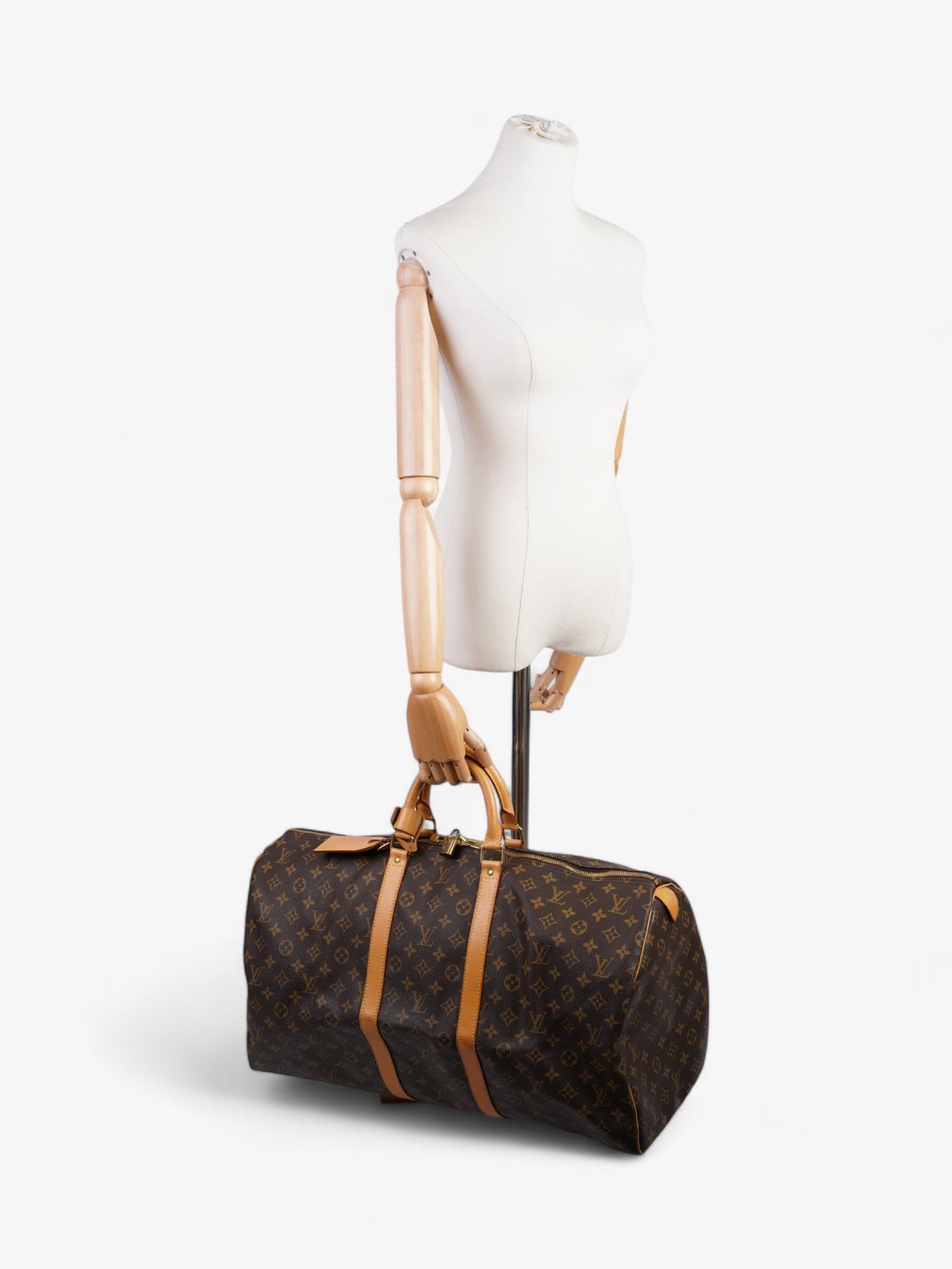 Louis Vuitton Keepall  Monogram Coated Canvas 55