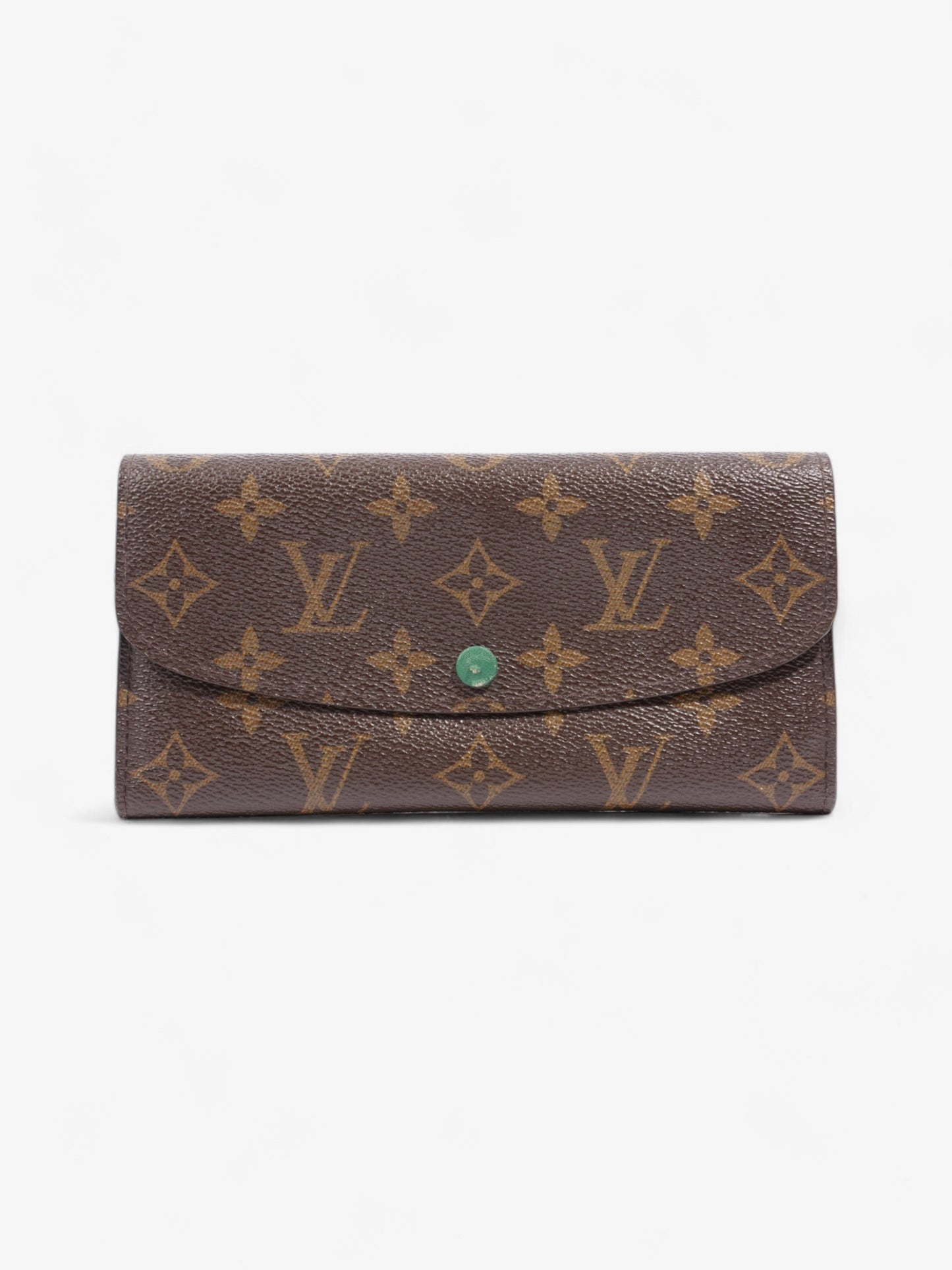 Louis Vuitton Emilie Wallet Monogram Coated Canvas