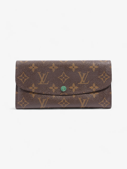 Louis Vuitton Emilie Wallet Monogram Coated Canvas