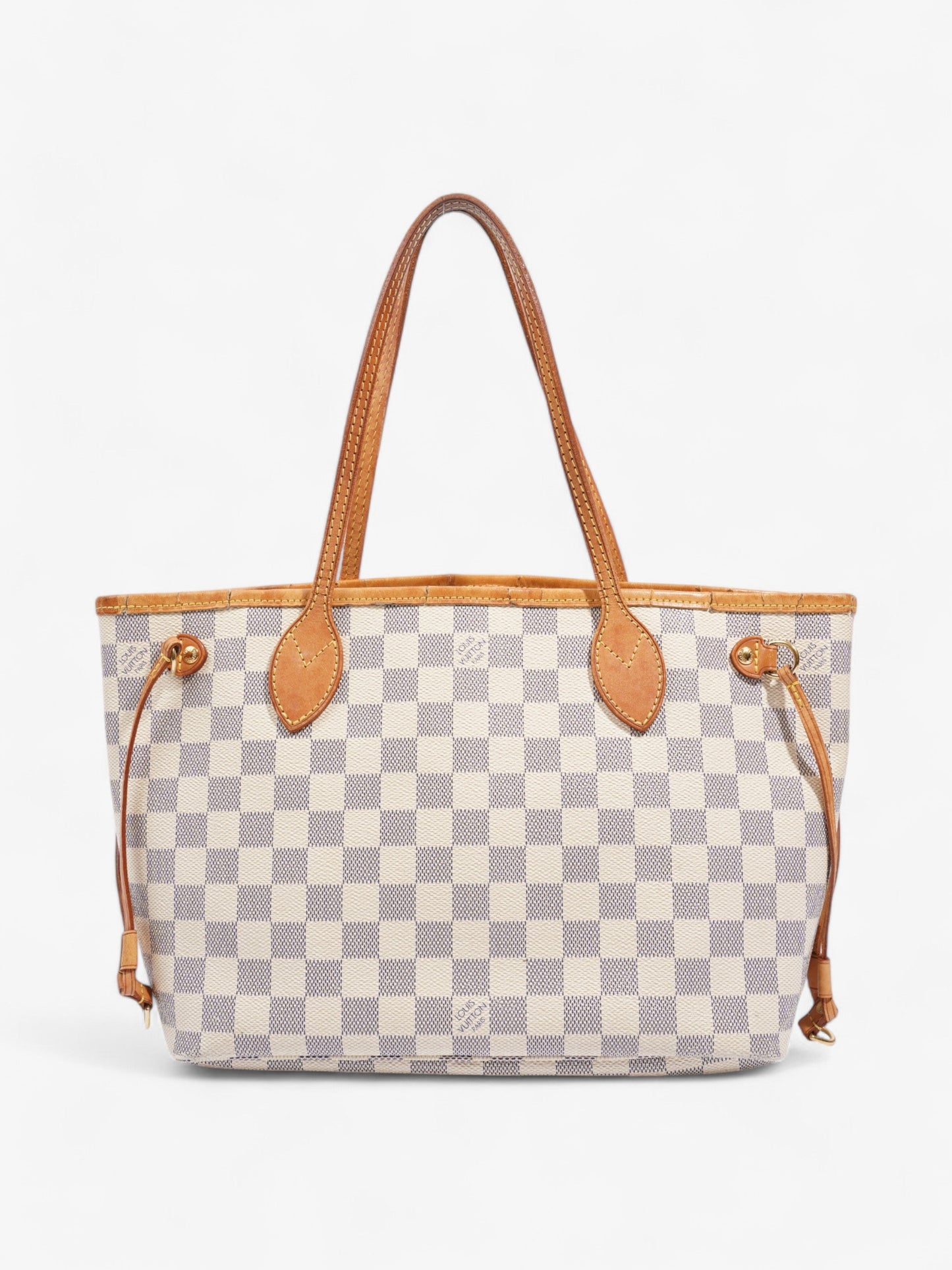 Louis Vuitton Neverfull Damier Azur Coated Canvas PM