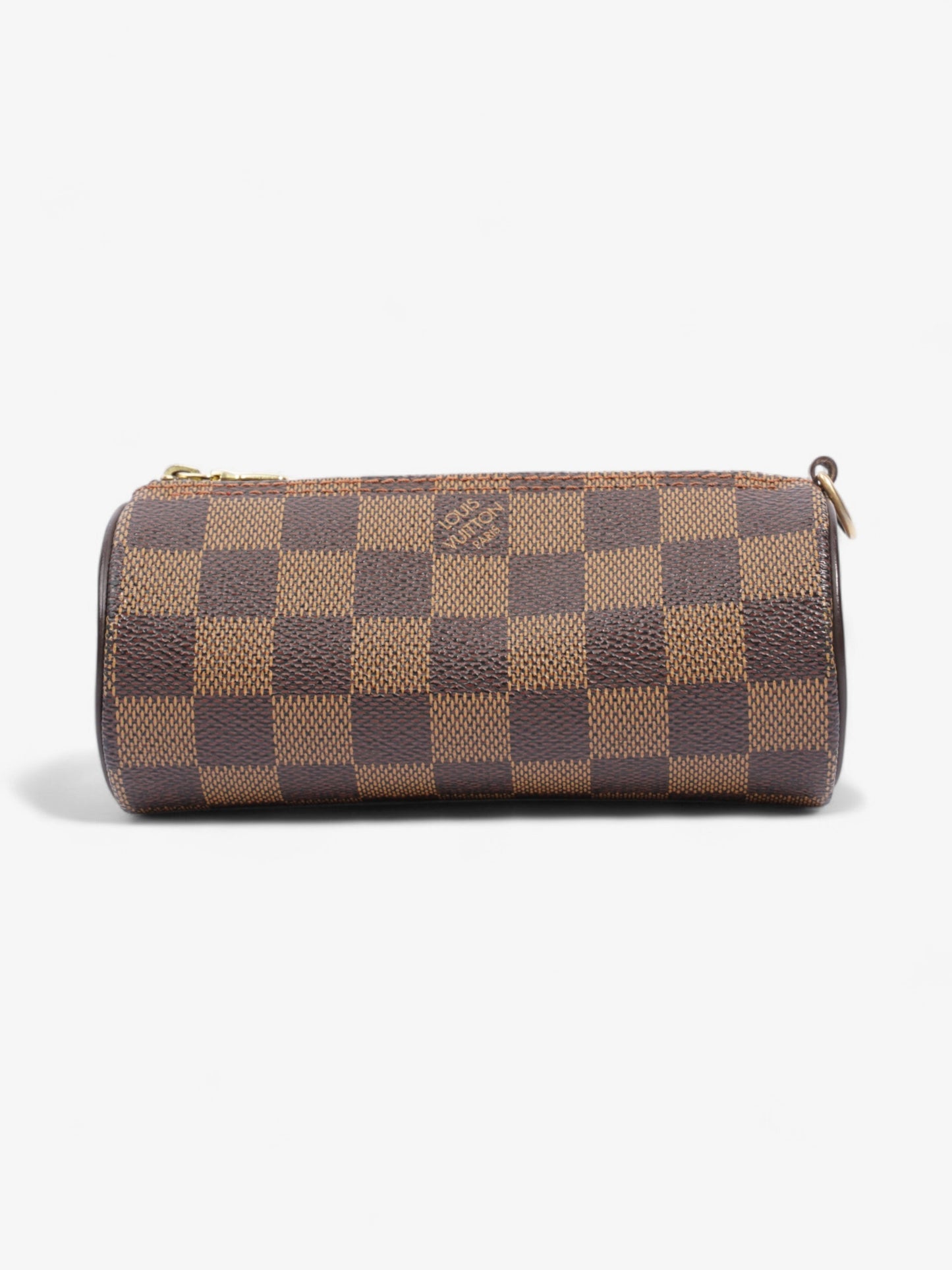 Louis Vuitton Papillon Pouch - No Strap Damier Ebene Coated Canvas Mini