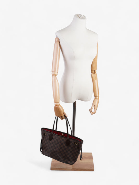Louis Vuitton Neverfull Damier Ebene Coated Canvas PM