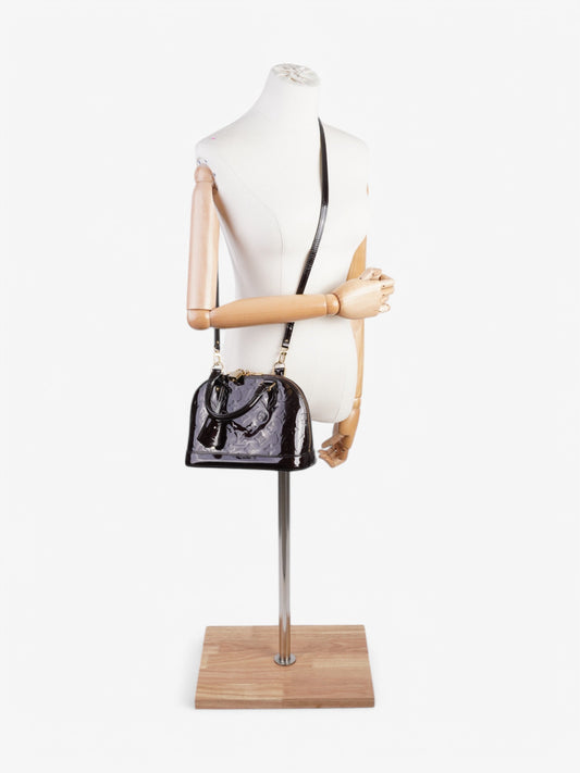 Louis Vuitton Alma Purple Vernis Leather BB