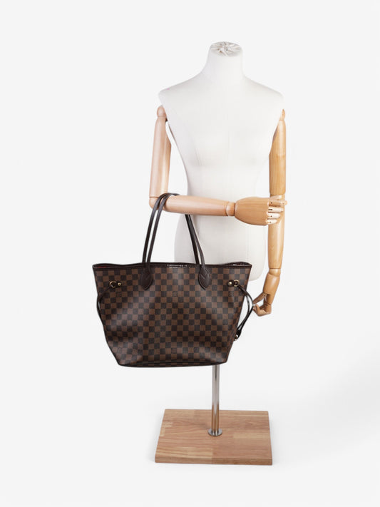 Louis Vuitton Neverfull Damier Ebene Coated Canvas MM