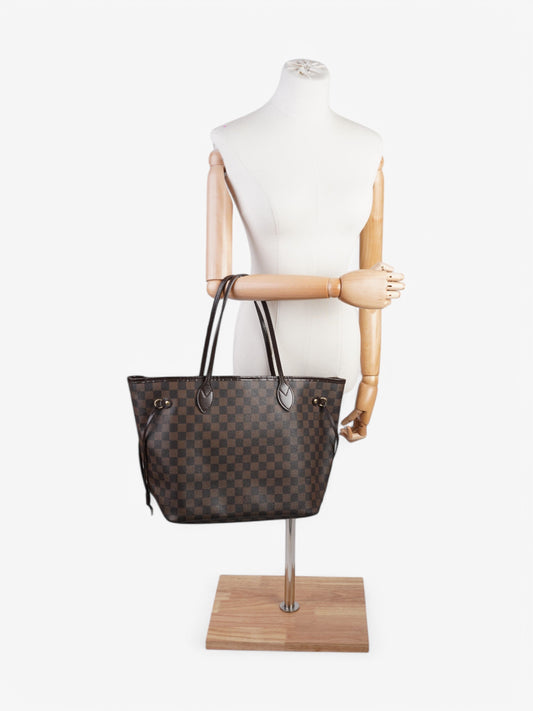 Louis Vuitton Neverfull Damier Ebene Coated Canvas MM
