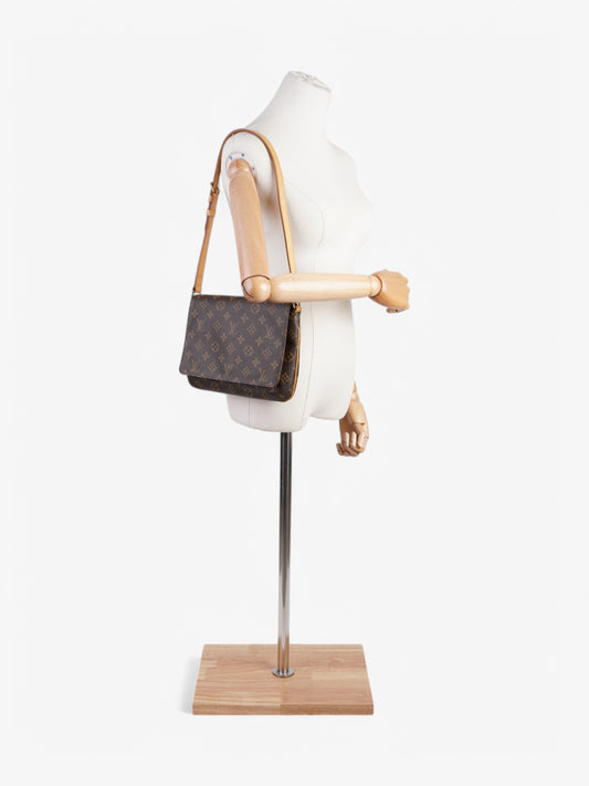 Louis Vuitton Musette Tango Monogram Coated Canvas