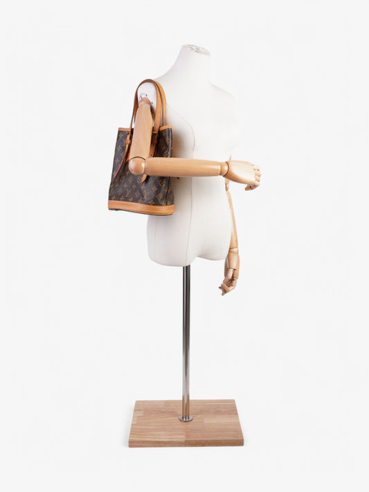 Louis Vuitton Bucket Monogram Coated Canvas PM