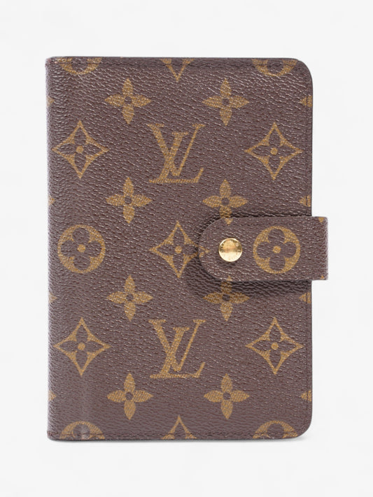 Louis Vuitton Compact Wallet Monogram Coated Canvas