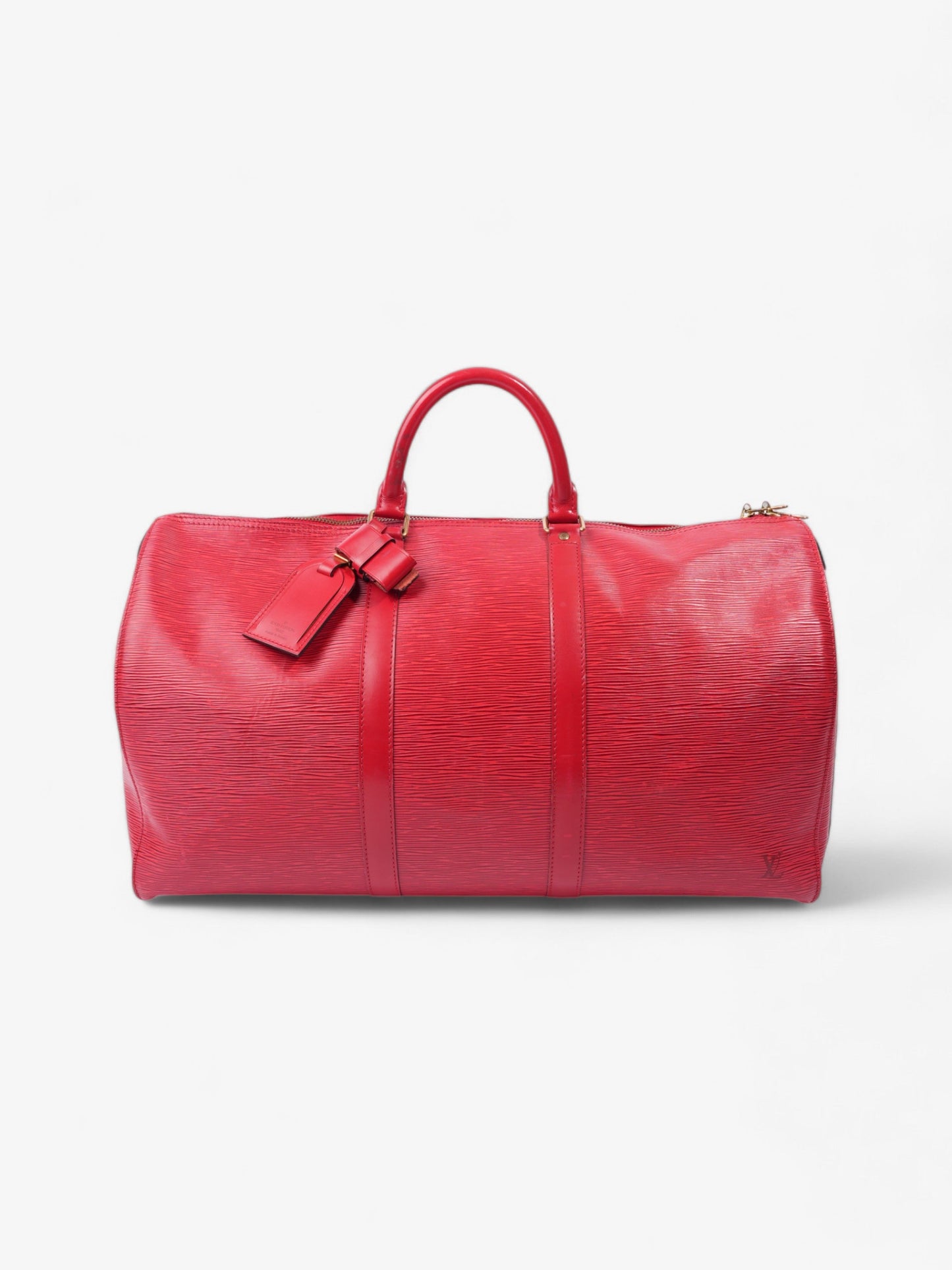Louis Vuitton Keepall Red Epi Leather 50