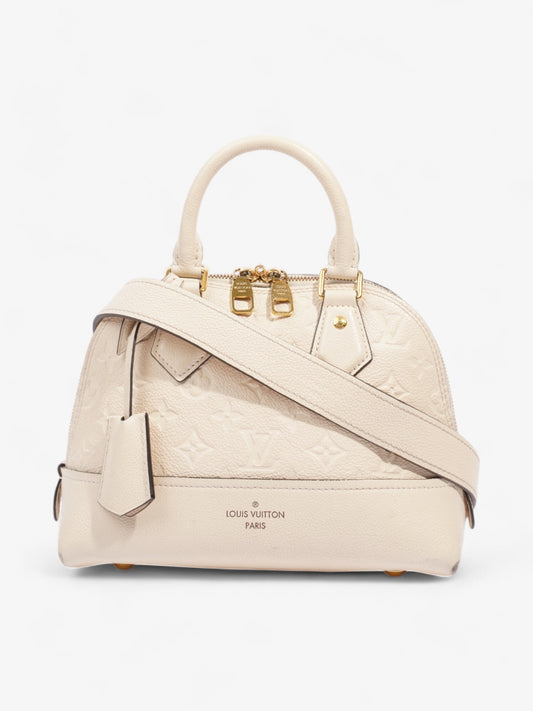 Louis Vuitton Neo Alma BB Beige / Black Embossed Leather BB