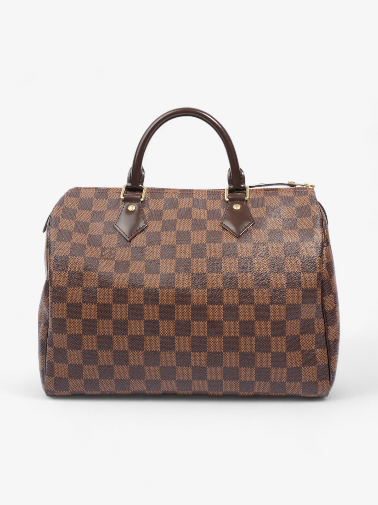 Louis Vuitton Speedy 30 Damier Ebene Coated Canvas