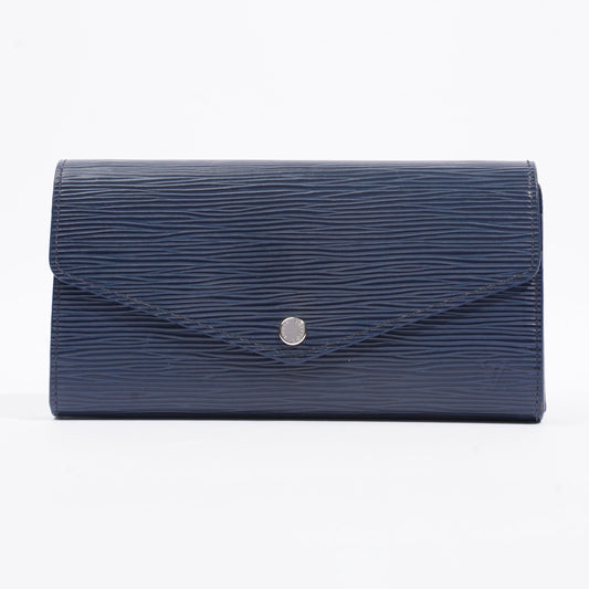Louis Vuitton Epi Portefeuille Sarah Navy Epi Leather