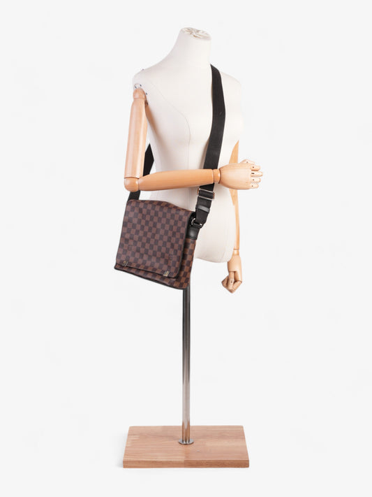 Louis Vuitton District Messenger Damier Ebene Coated Canvas