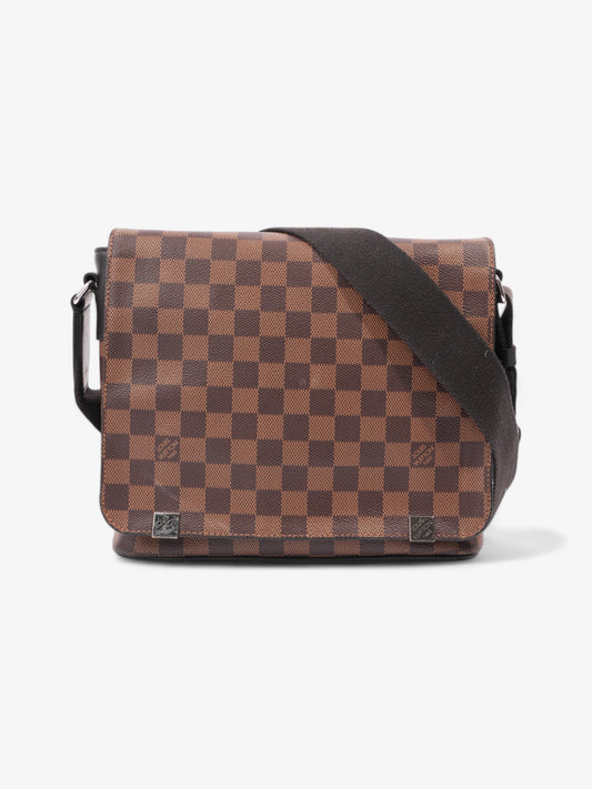 Louis Vuitton District Messenger Damier Ebene Coated Canvas