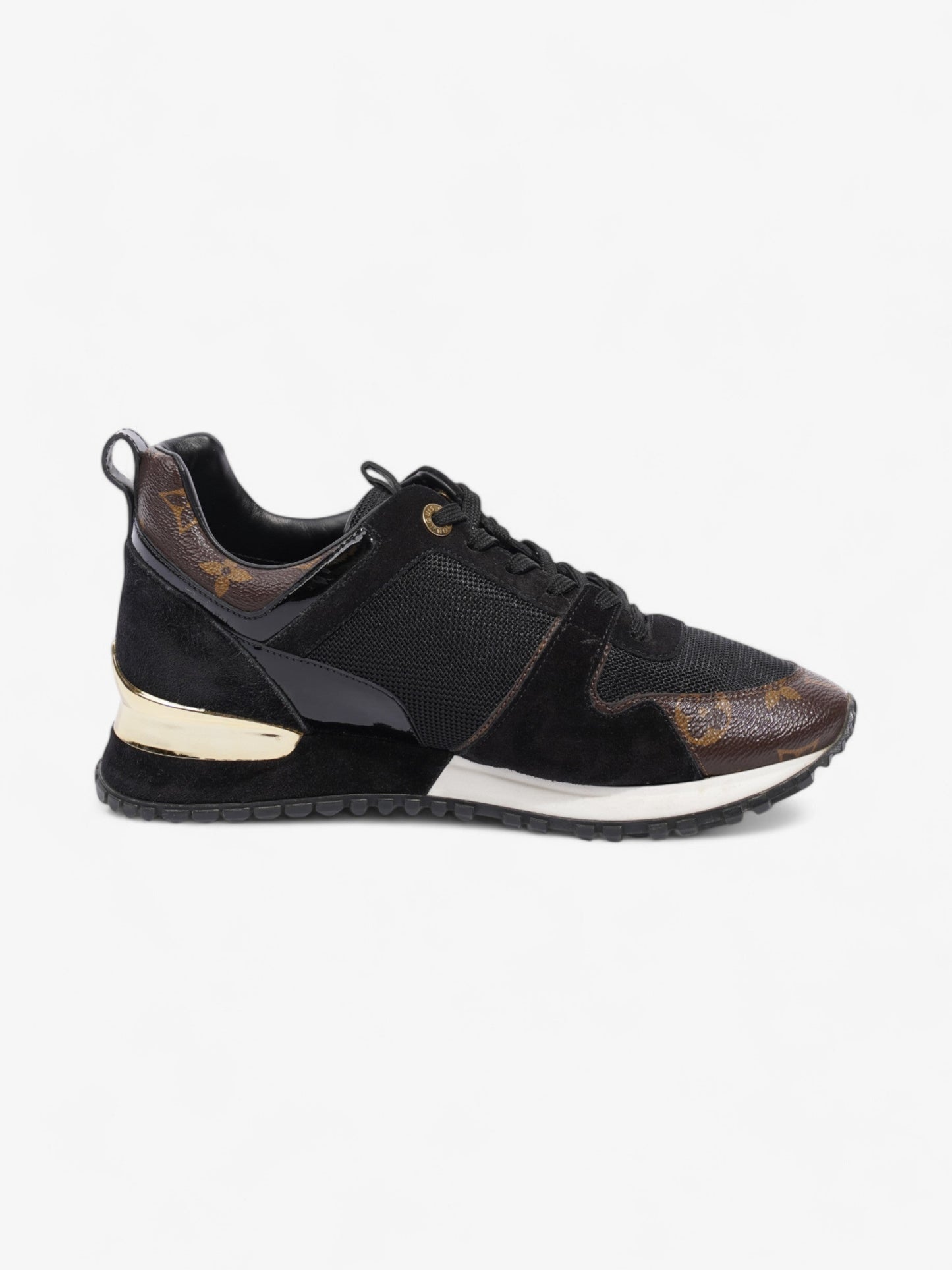 Louis Vuitton Run Away Black / Monogram Suede EU 37.5 UK 4.5