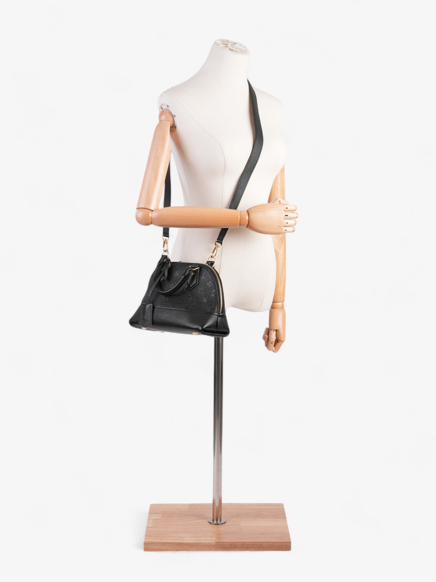 Louis Vuitton Neo Alma Black Empreinte Leather BB