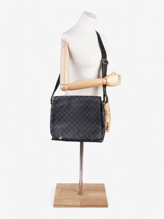 Louis Vuitton District Messenger Bag Damier Graphite Coated Canvas