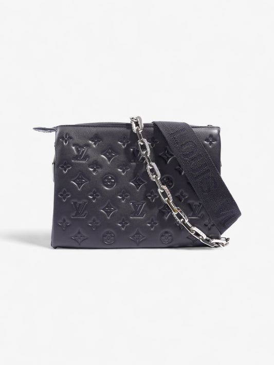 Louis Vuitton Coussin Navy Blue Lambskin Leather PM