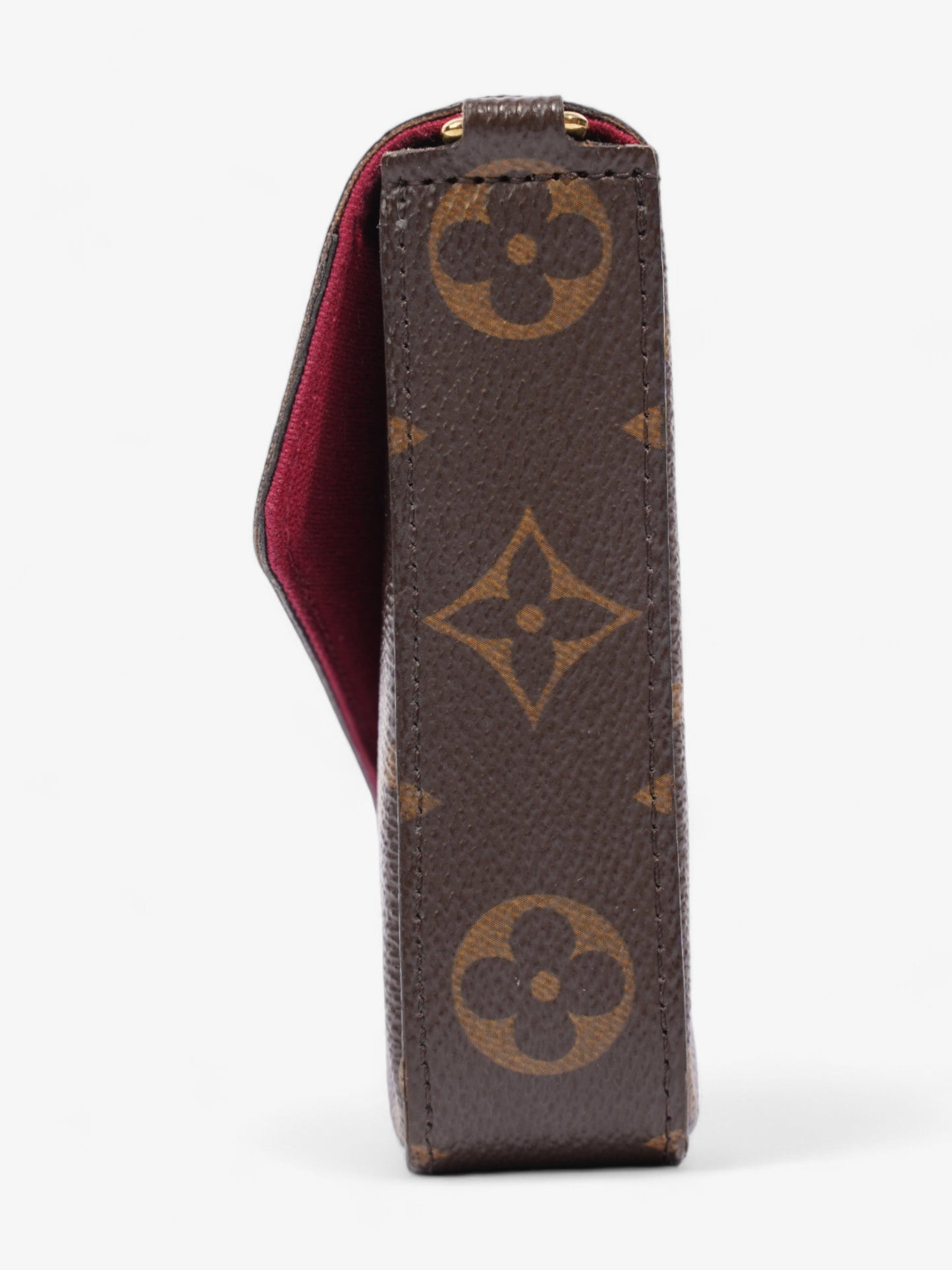 Louis Vuitton Felicie Pochette Monogram Coated Canvas