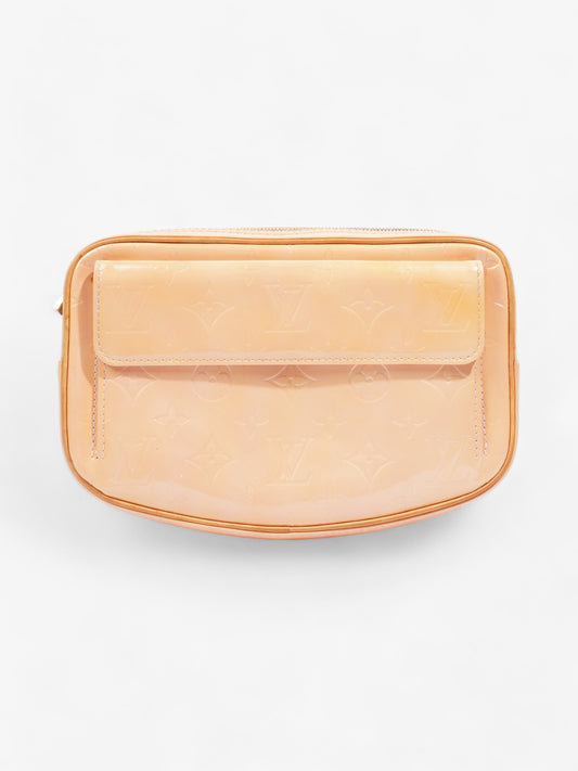 Louis Vuitton Vernis Fulton Peach Patent Leather