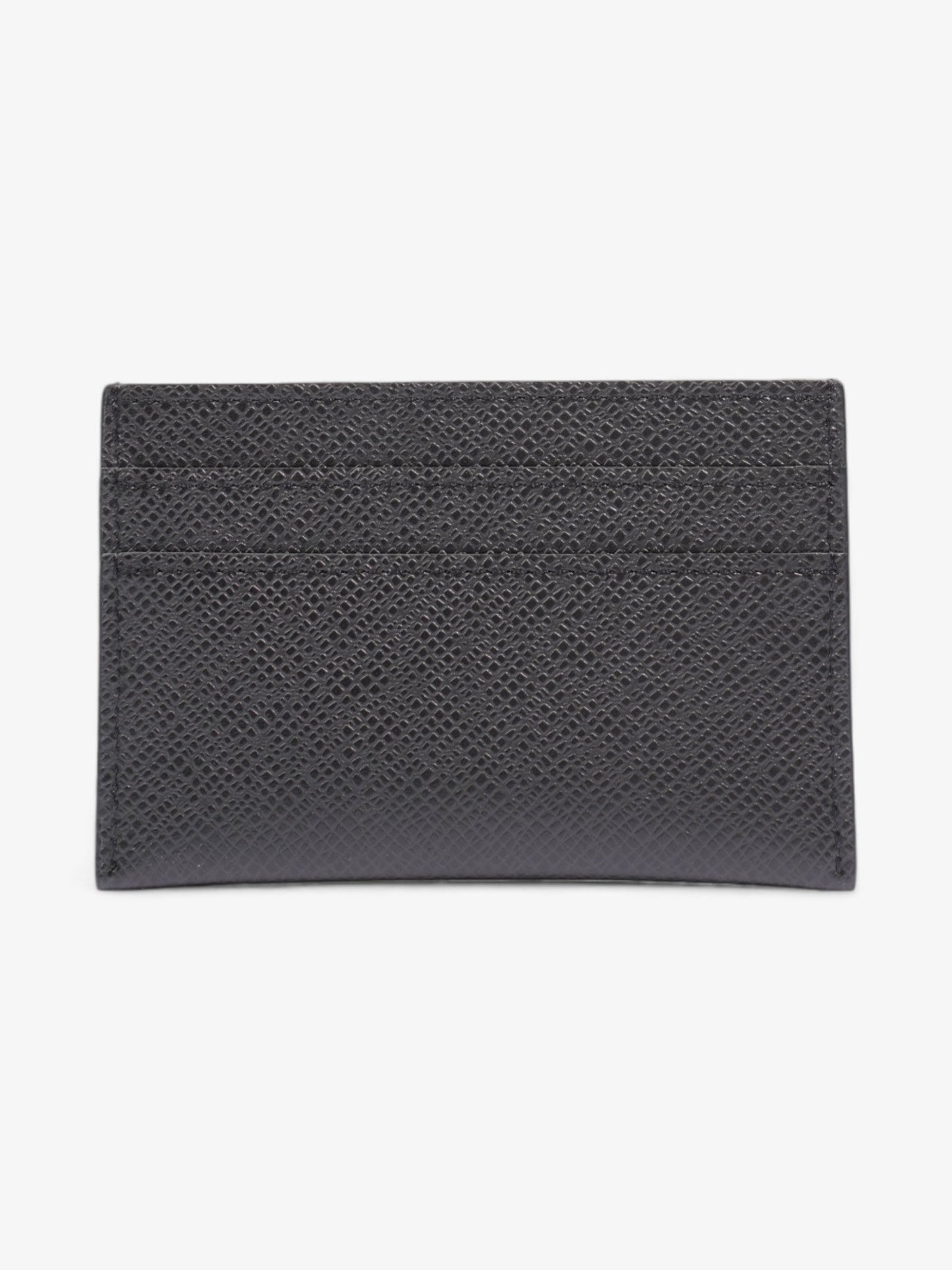 Louis Vuitton Porte Cartes Black Leather