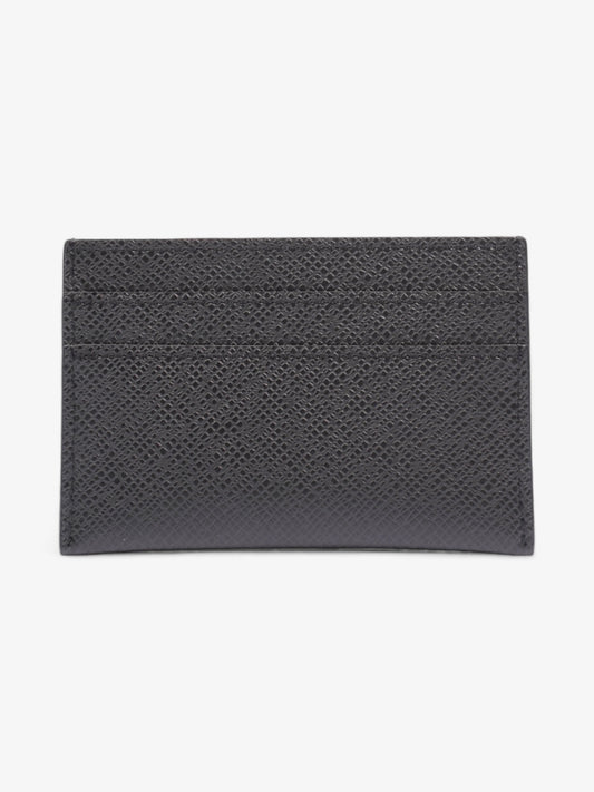 Louis Vuitton Porte Cartes Black Leather