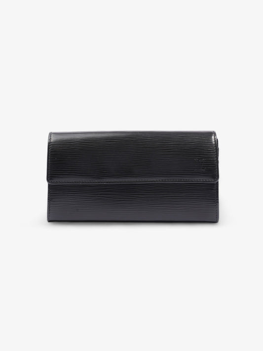 Louis Vuitton Sarah Wallet Black Epi Leather