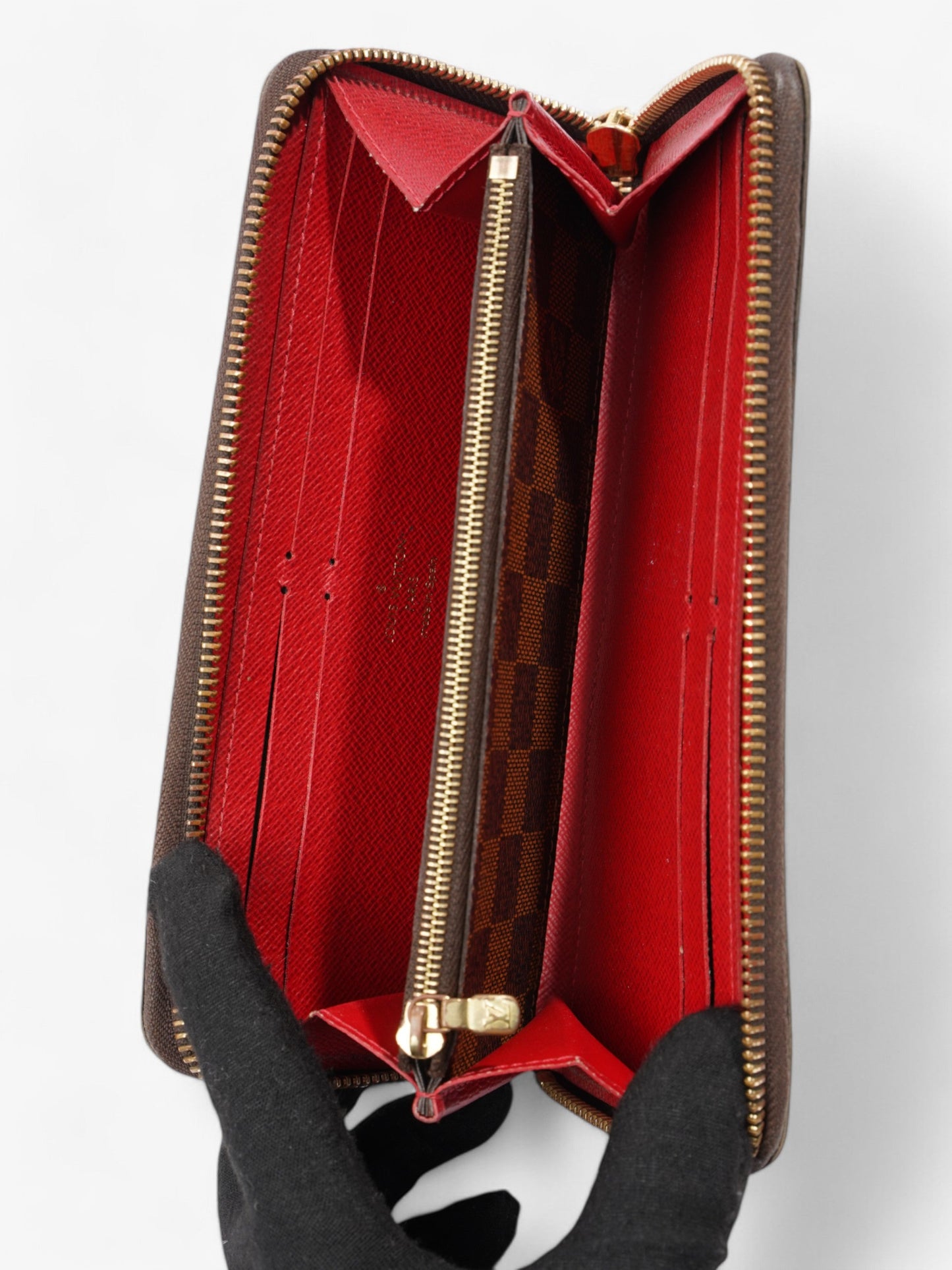 Louis Vuitton Clemence Damier Ebene Coated Canvas